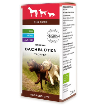 BACHBLÜTEN Tiere Tropfen Aggressivität